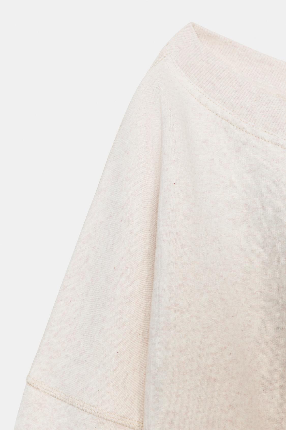 KAYO | ASYMMETRIC FLEECE SWEATSHIRT
