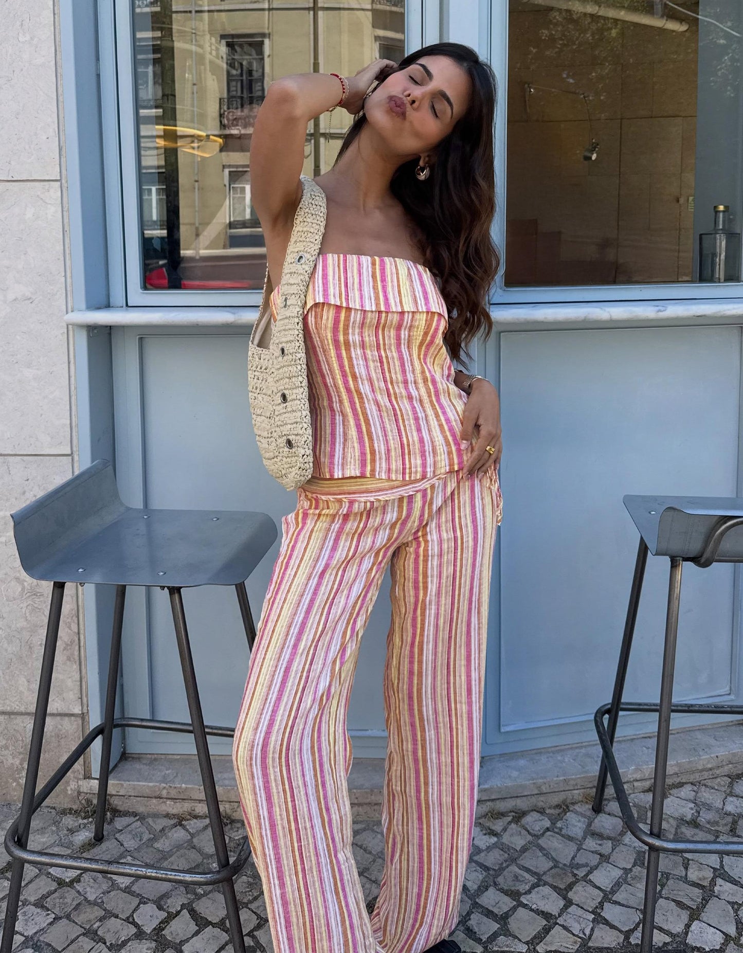 KAYO | STRIPED PANTS