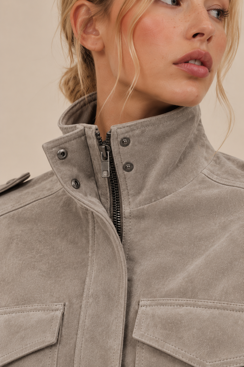 KAYO | CROPPED UTILITY JACKET