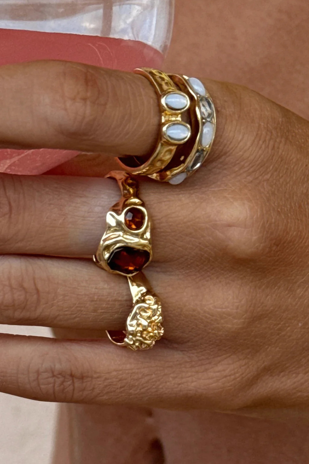 KAYO | TINSLEY RING SET GOLD