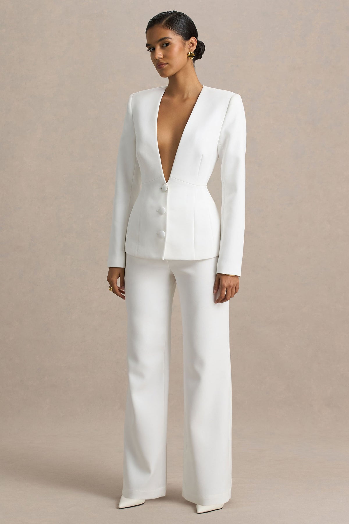 KAYO | HIGH-WAISTED WIDE-LEG TROUSERS