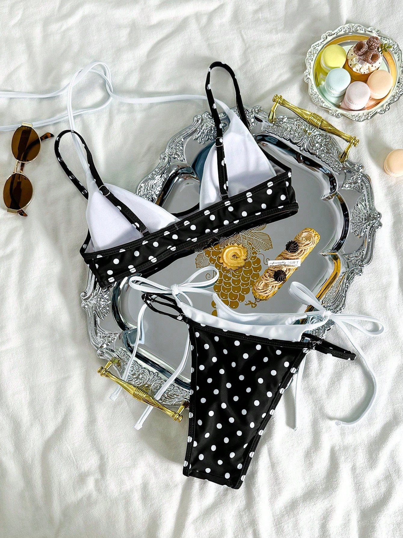 KAYO | ENSEMBLE BIKINI À POIS