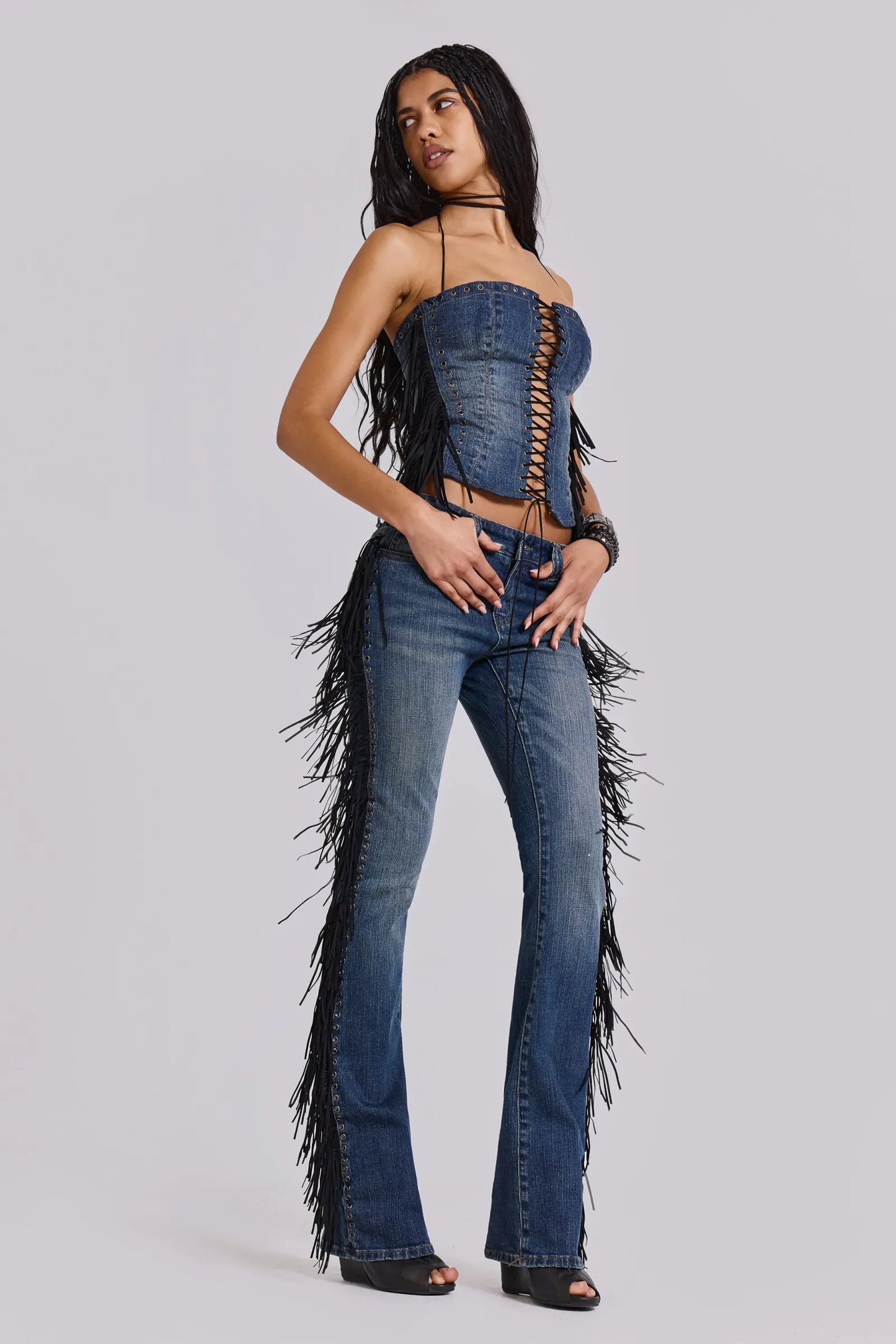 KAYO | FRINGED JEANS