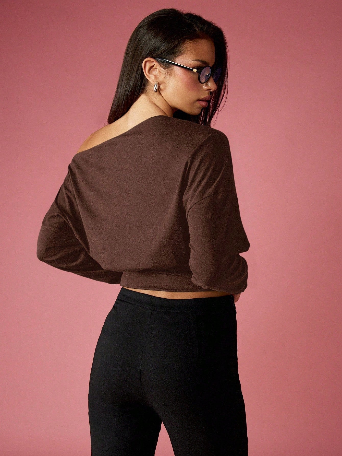 KAYO | LONG-SLEEVED OFF-SHOULDER SWEATER