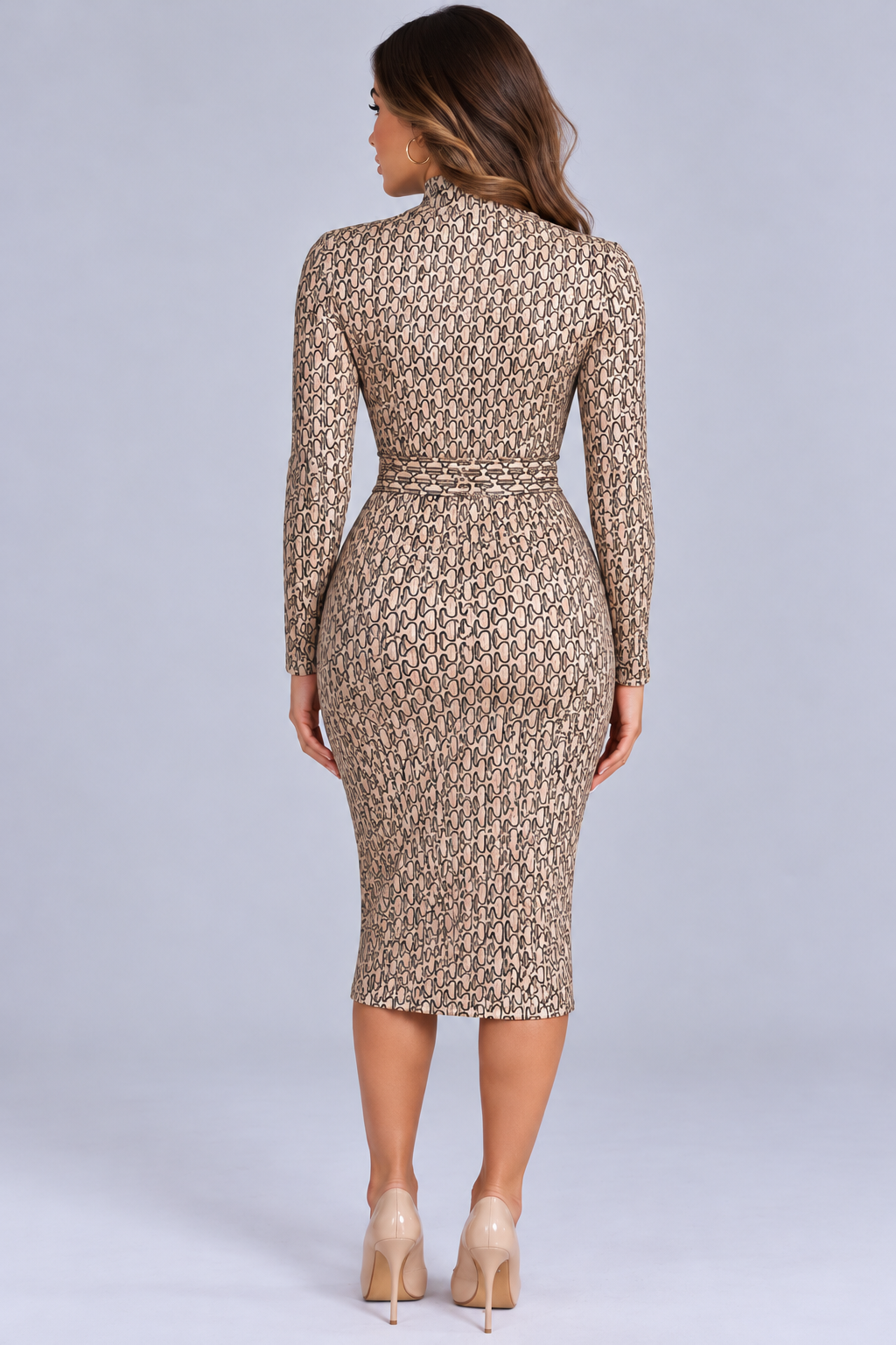 KAYO | VESTIDO MIDI ESTAMPADO