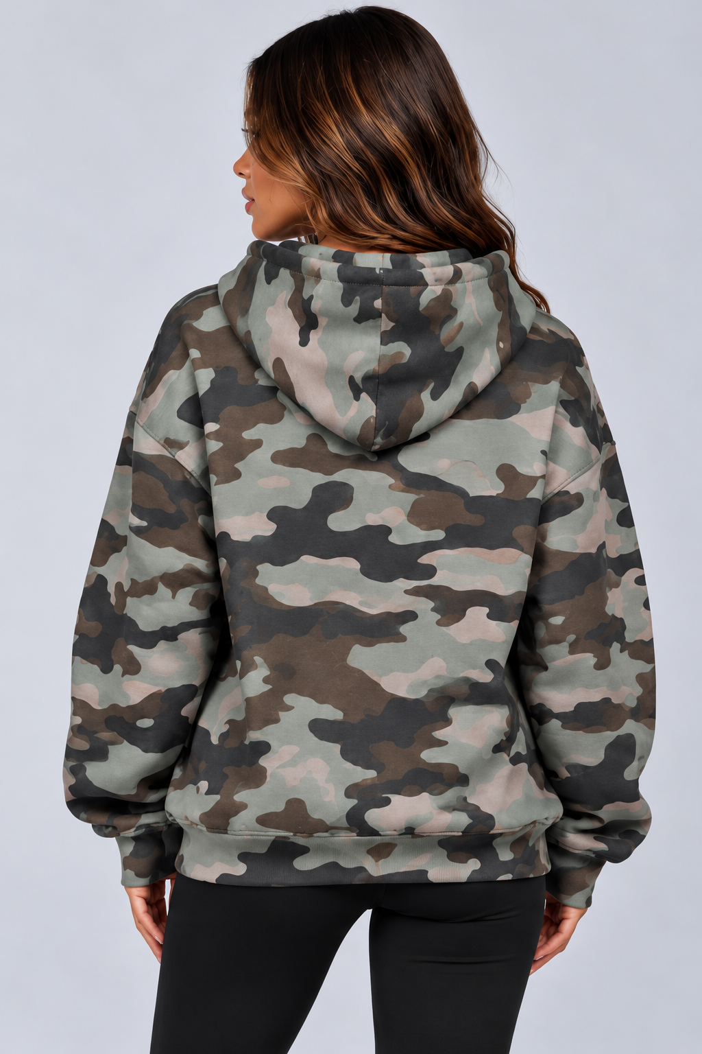 KAYO | SWEAT À CAPUCHE OVERSIZE CAMOUFLAGE