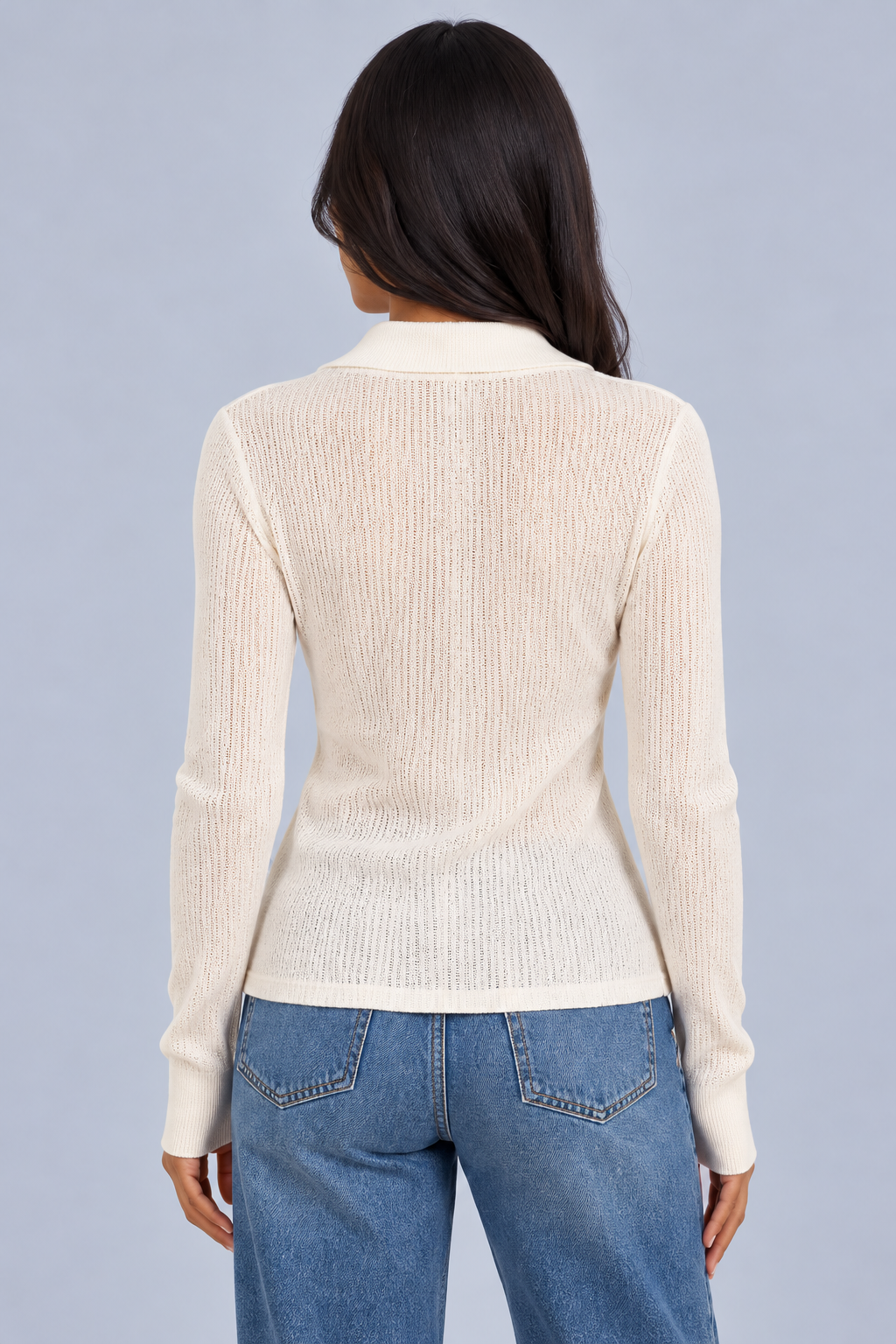 KAYO | CREAM KNIT BUTTON CARDIGAN