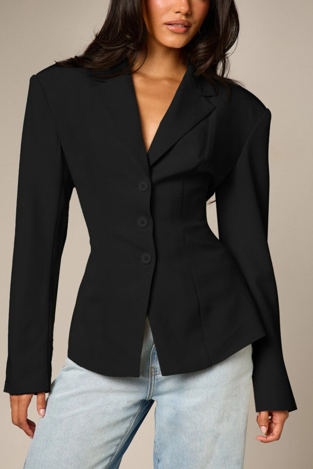 KAYO | FITTED BLAZER WITH COLLAR