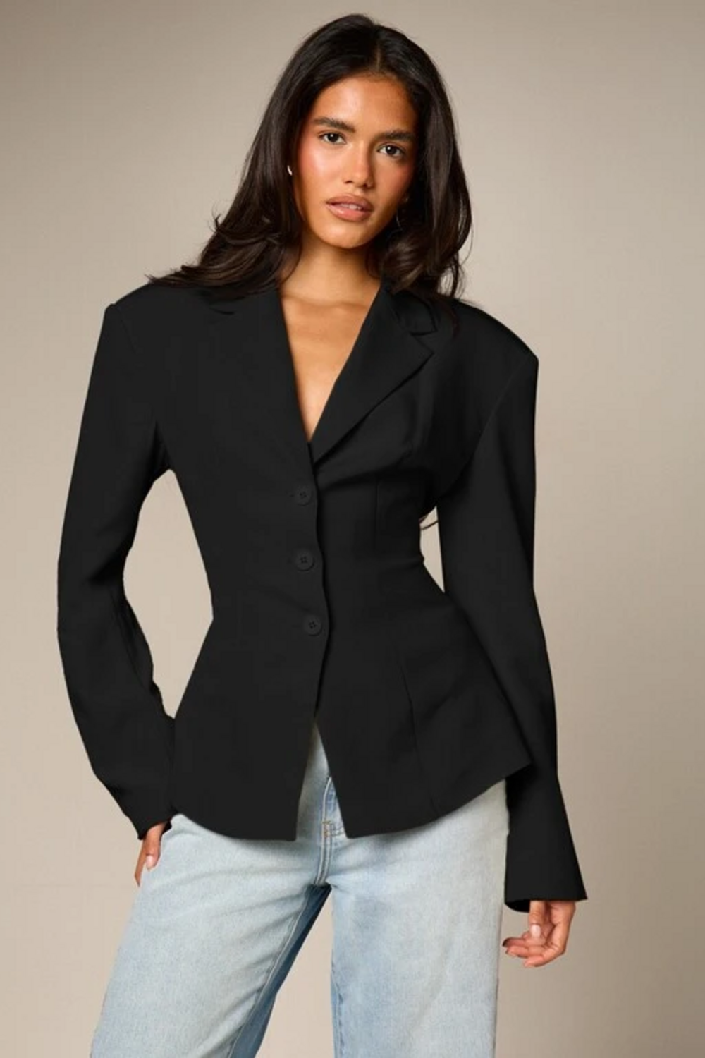 KAYO | FITTED BLAZER WITH COLLAR