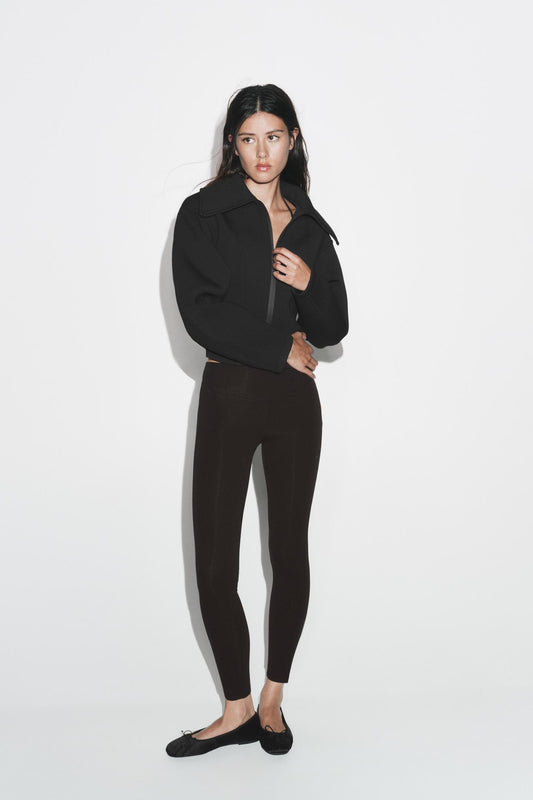 KAYO | VESTE AJUSTÉE EFFET NÉOPRÈNE