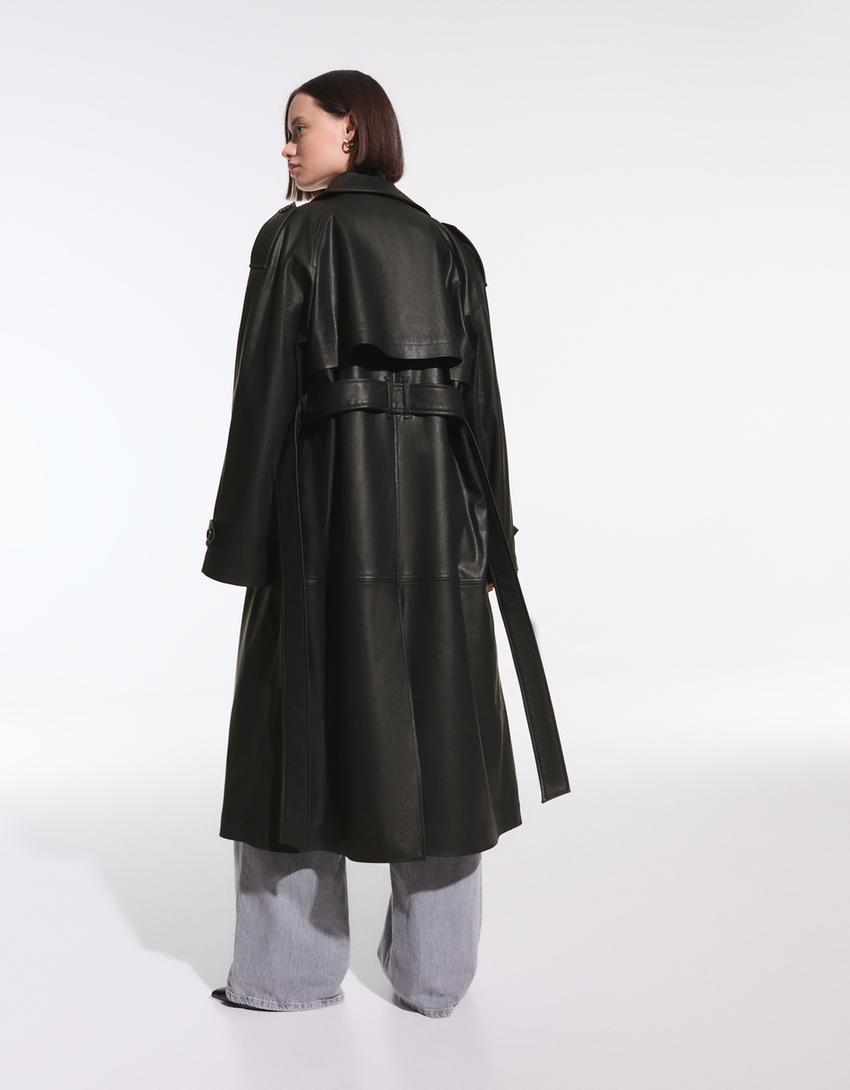 KAYO | TRENCH CUIR
