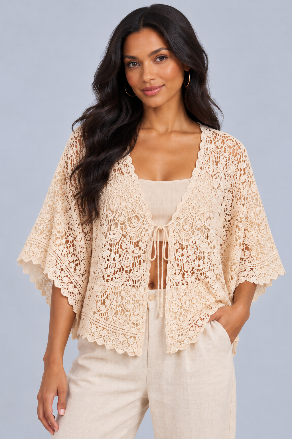 KAYO | LACE KIMONO
