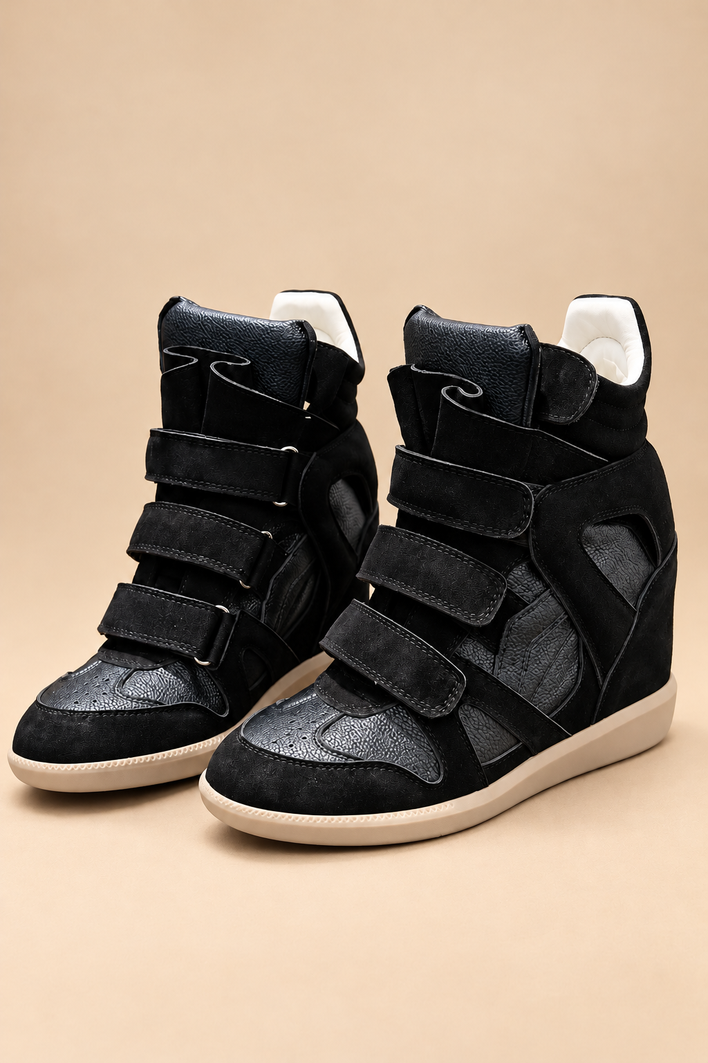 KAYO | HIGH-TOP WEDGE SNEAKERS