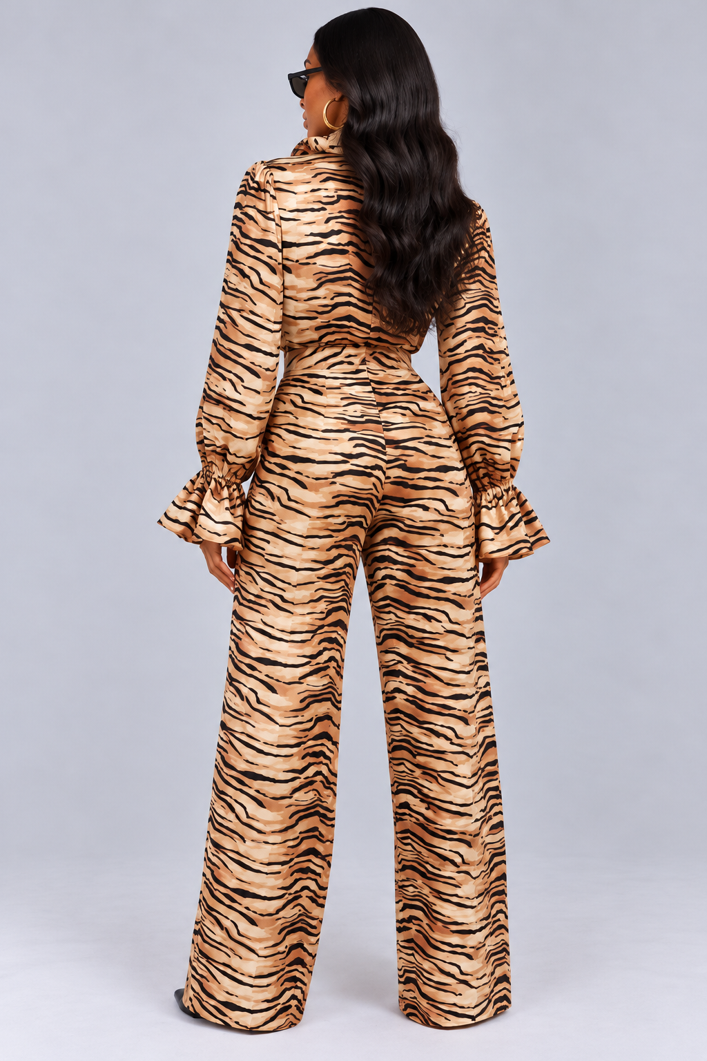 KAYO | TIGER PRINT JUMPSUIT
