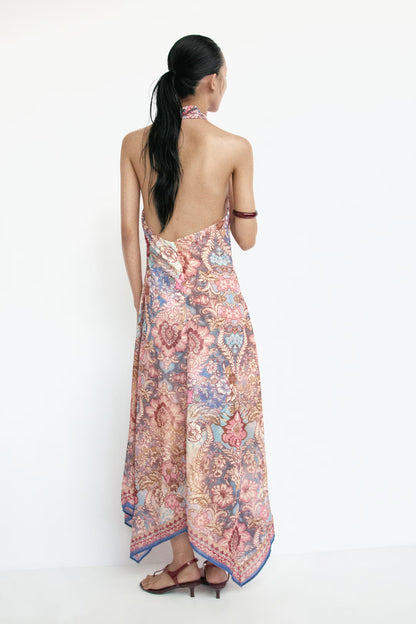 KAYO | CHIFFON MAXI DRESS