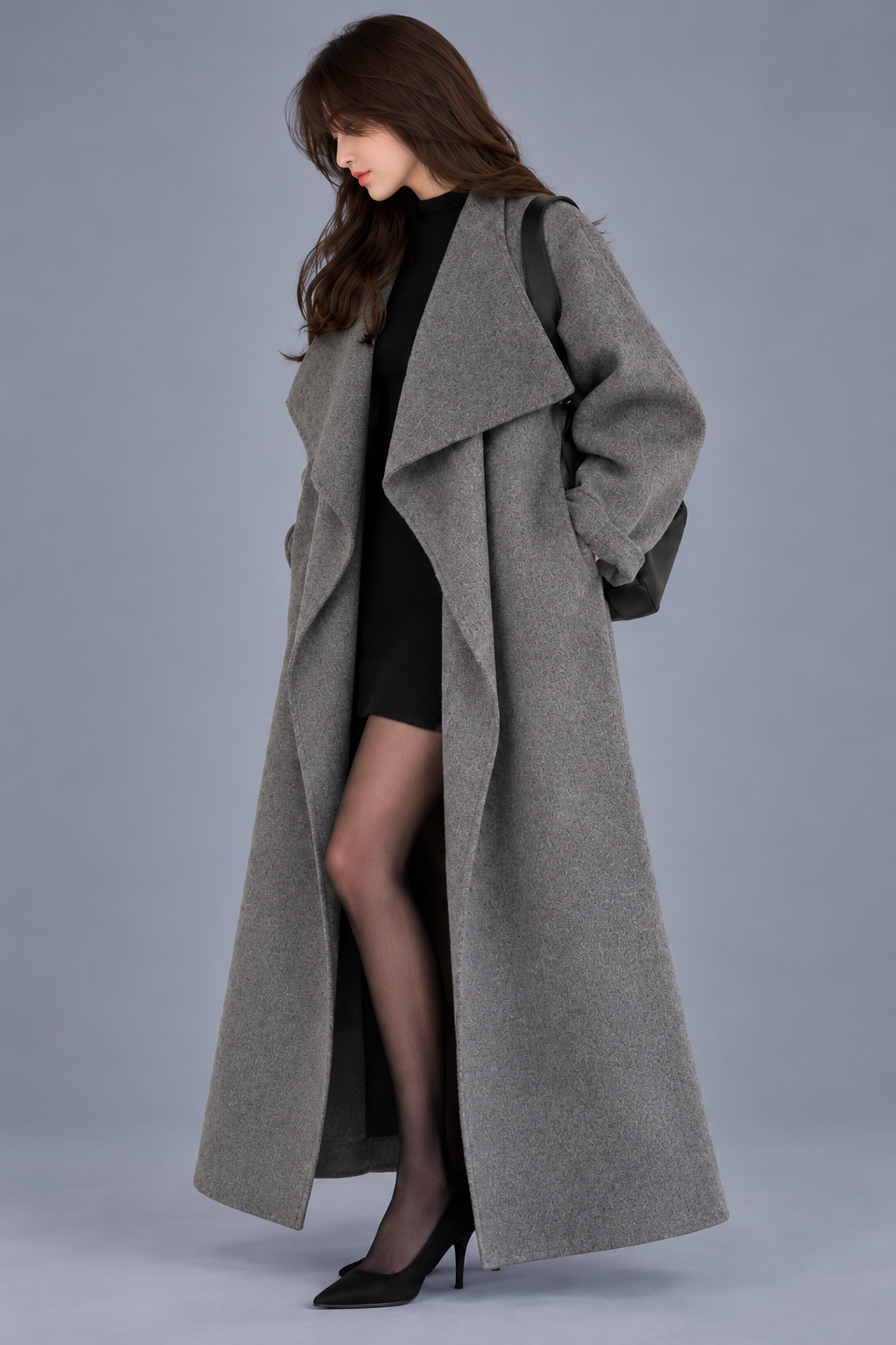KAYO | LUXE DRAPED COAT