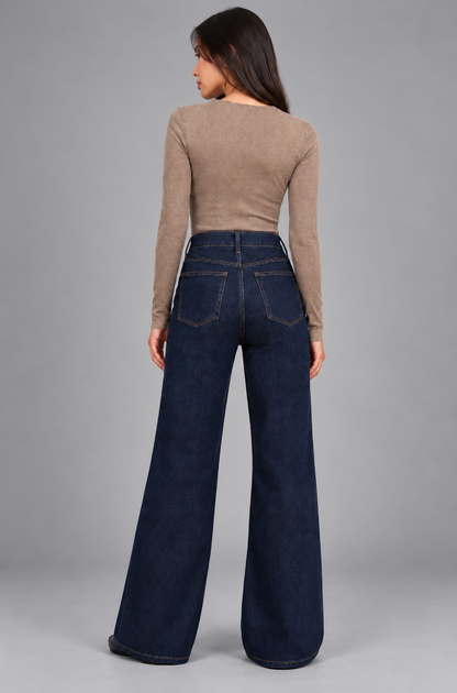KAYO | DUNKLE FLARED JEANS