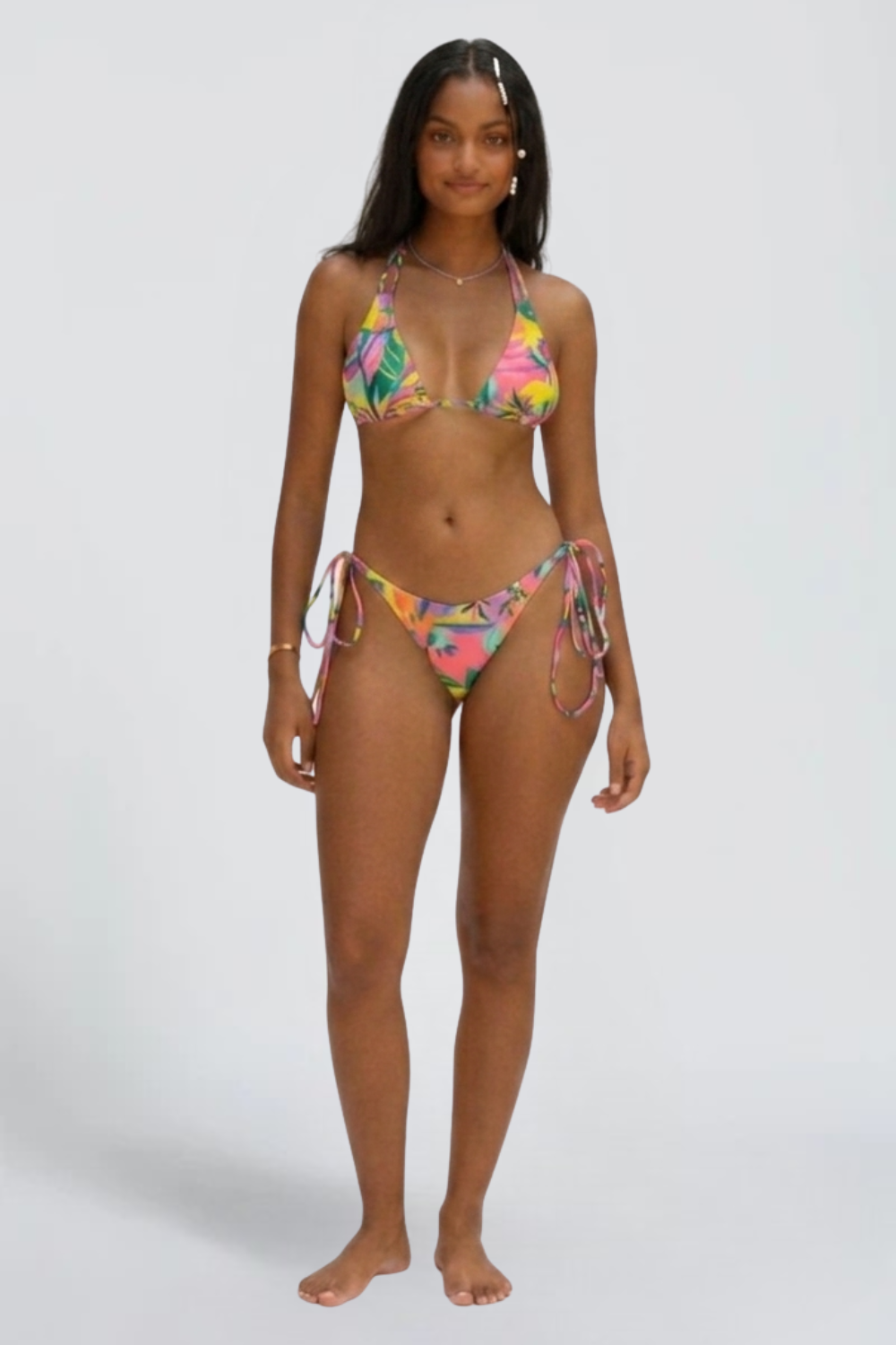 KAYO | BAS DE BIKINI FLEURIE