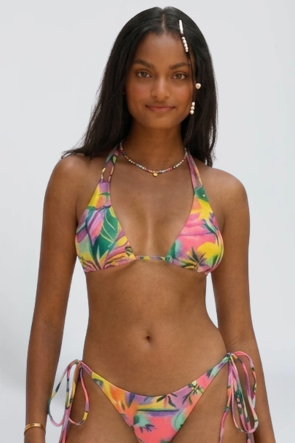 KAYO | HAUT DE BIKINI FLEURIE