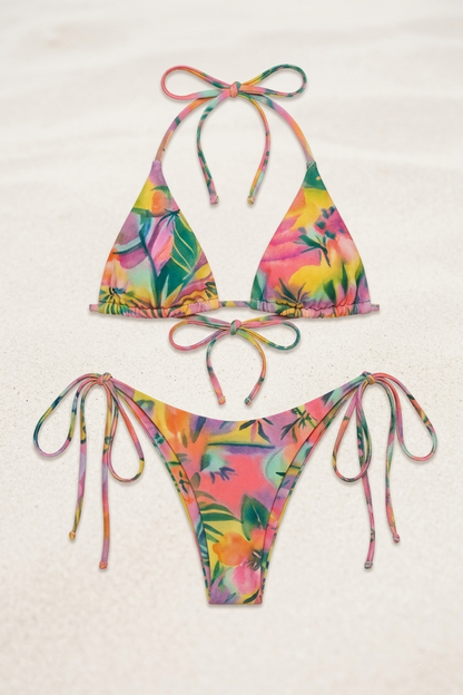 KAYO | HAUT DE BIKINI FLEURIE