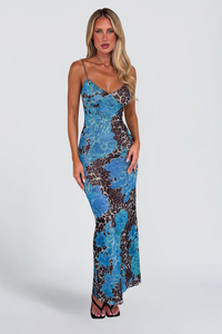 KAYO | ROBE LONGUE CORAIL