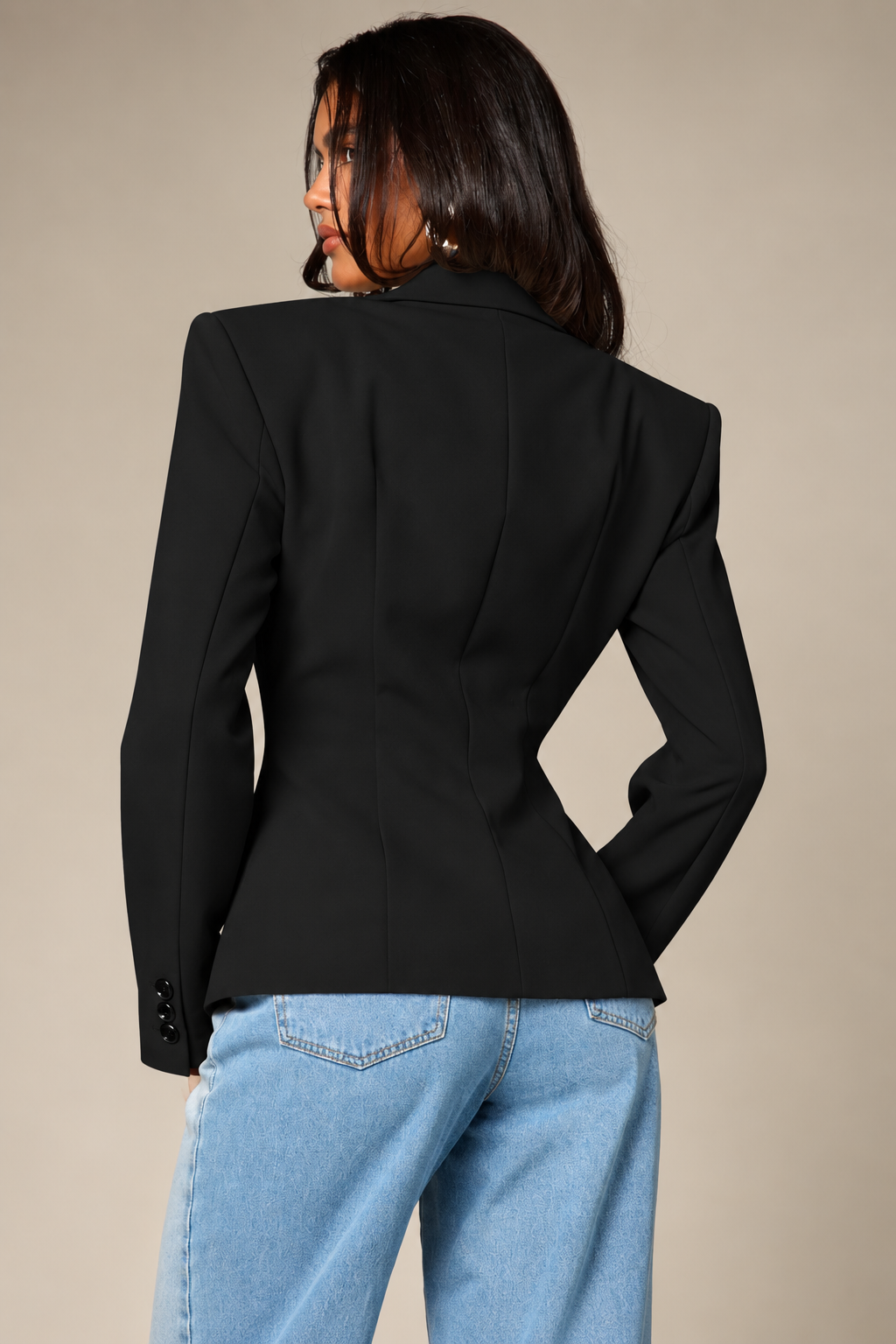 KAYO | TAILLIERTER BLAZER MIT KRAGEN