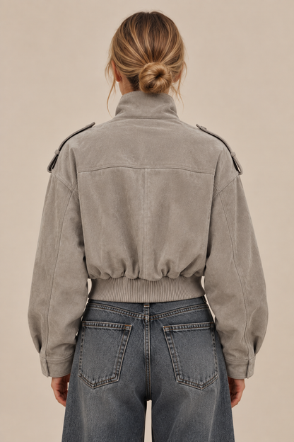 KAYO | CROPPED UTILITY JACKET