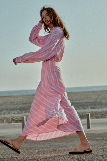 KAYO | ENSEMBLE OVERSIZE À RAYURE