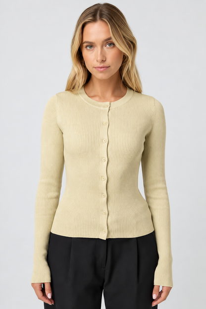 KAYO | ELISE RIBBED CARDIGAN