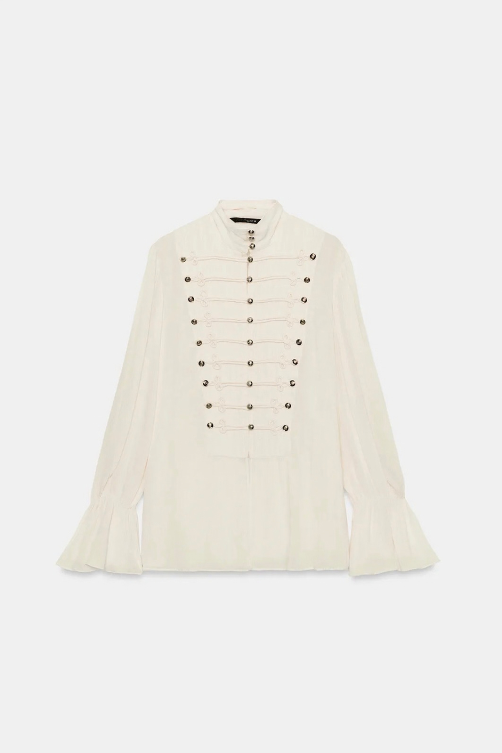 KAYO | ROMANTIC BLOUSE WITH TOGGLE FASTENINGS ZW COLLECTION