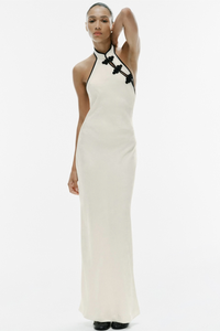 KAYO |  HALTER NECK MAXI DRESS