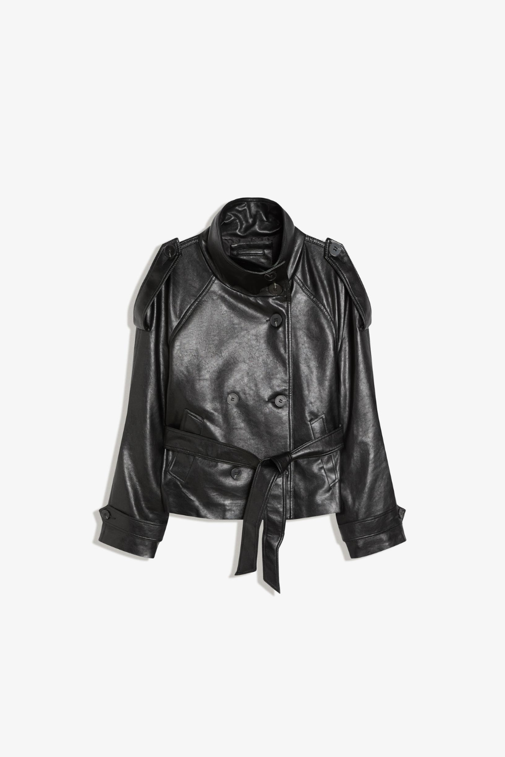 KAYO | MARIE TRENCHCOAT IN LEDEROPTIK