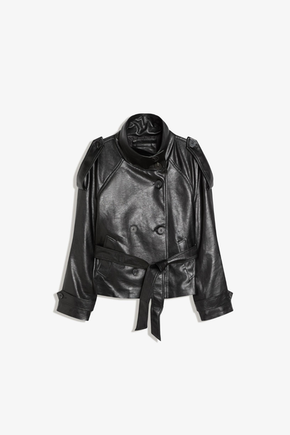 KAYO | MARIE TRENCHCOAT IN LEDEROPTIK