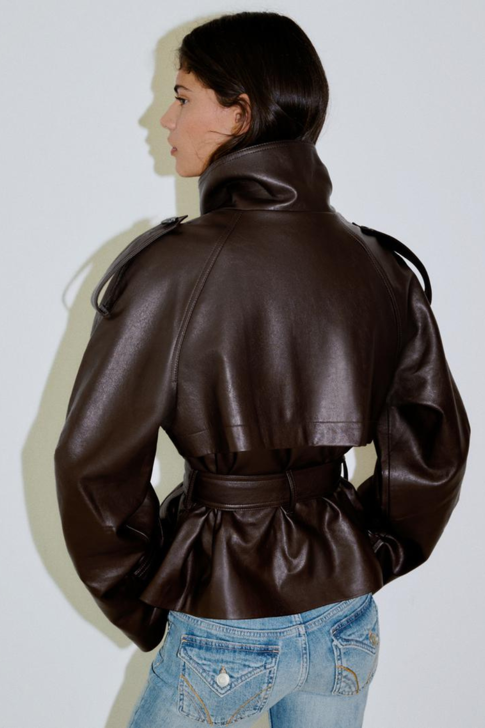 KAYO | MARIE TRENCHCOAT IN LEDEROPTIK