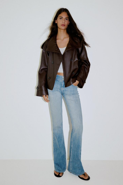 KAYO | MARIE TRENCHCOAT IN LEDEROPTIK