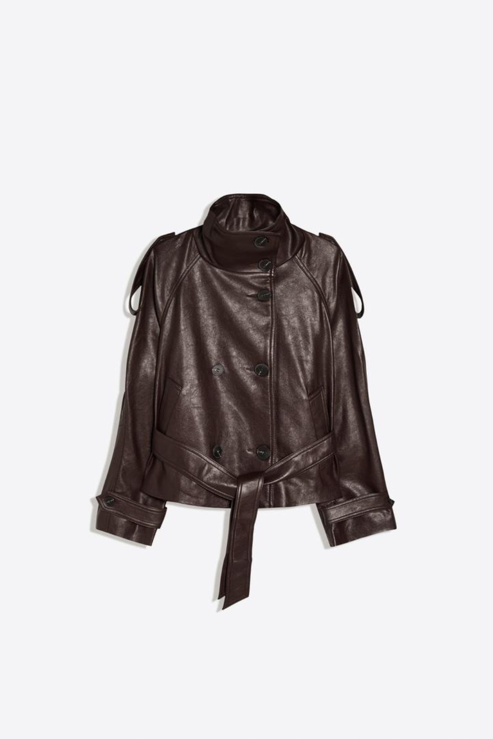 KAYO | MARIE TRENCHCOAT IN LEDEROPTIK