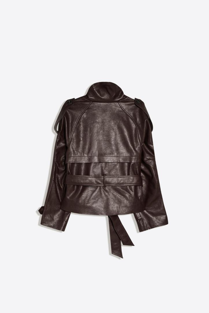 KAYO | MARIE TRENCHCOAT IN LEDEROPTIK