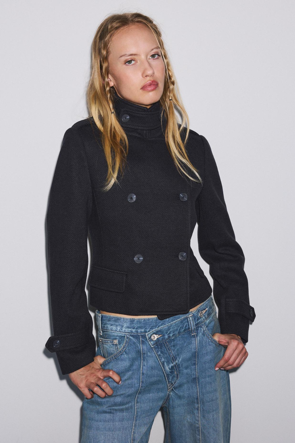 KAYO | SHORT FITTED BUTTON COAT