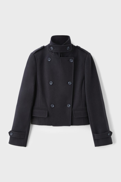 KAYO | SHORT FITTED BUTTON COAT