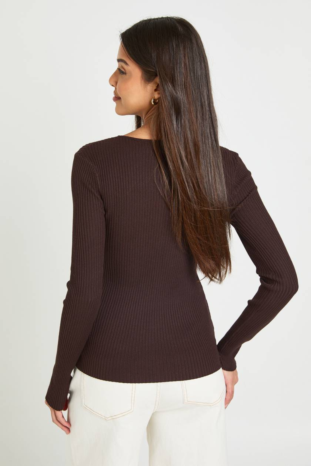 KAYO | SOFT-KNIT RIBBED CARDIGAN