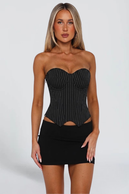 KAYO | CORSET À RAYURE