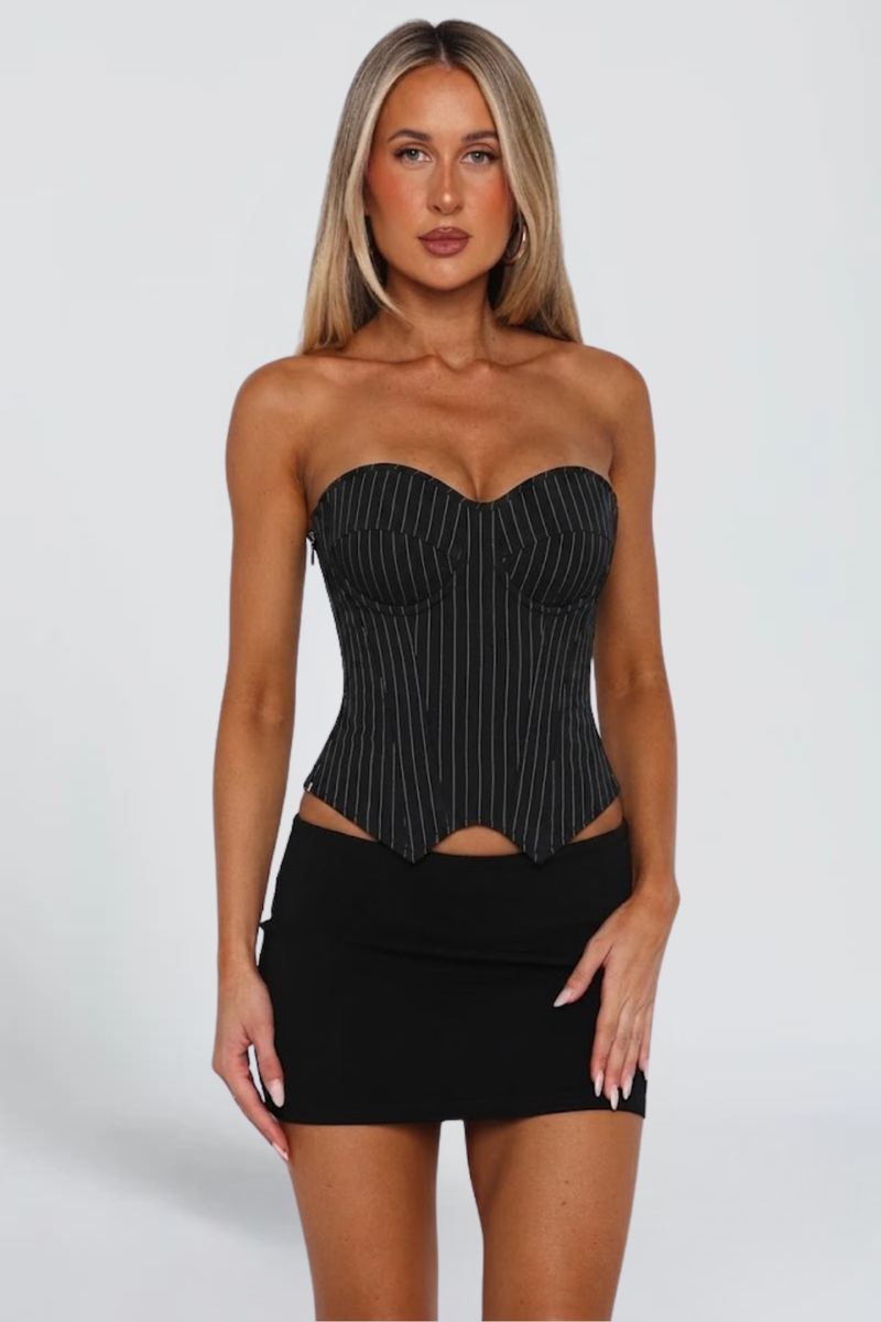 KAYO | CORSET À RAYURE