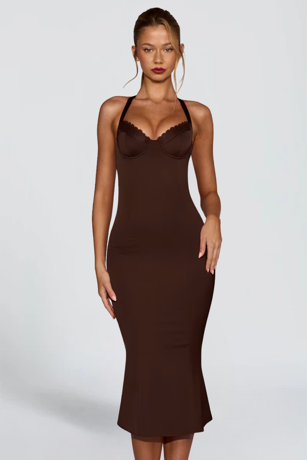 KAYO | ROBE MIDI ELYRA SATIN