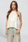 KAYO | WHITE SEQUIN TOP