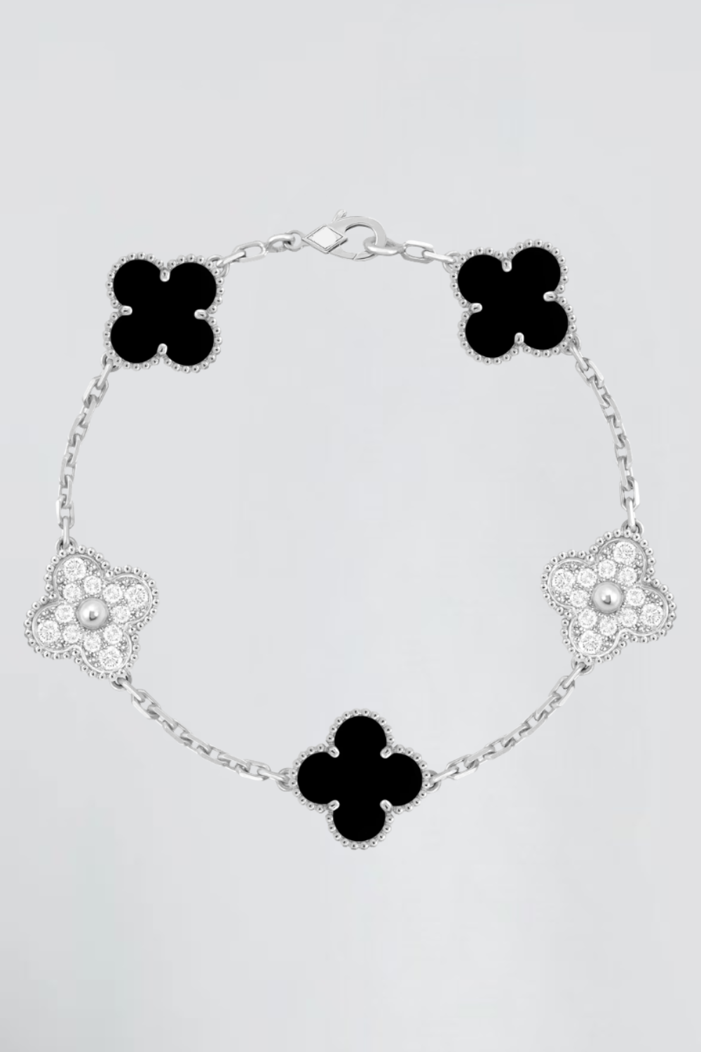 KAYO | CLOVER SILVER BRACELET