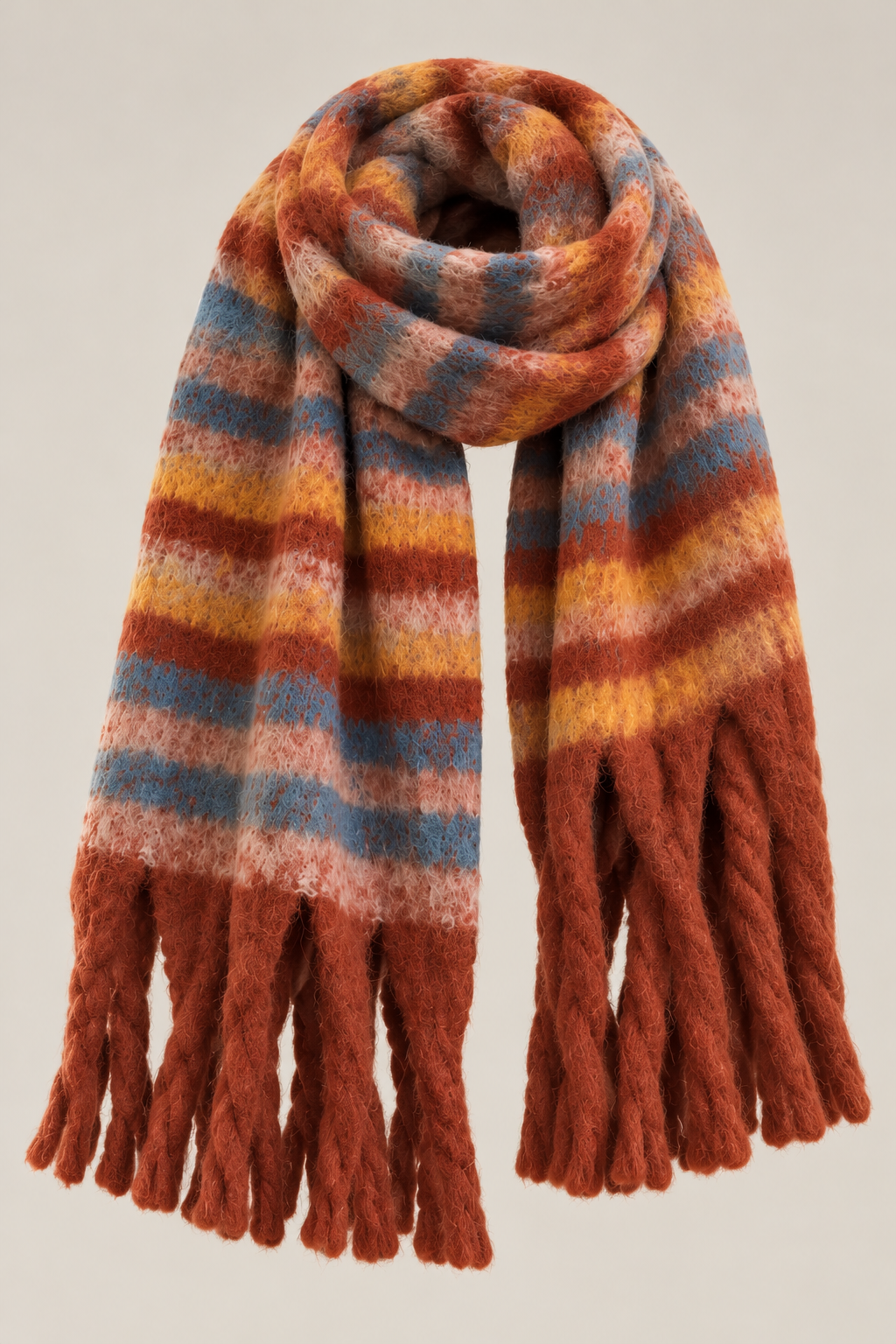 KAYO | OVERSIZED STRIPED SCARF