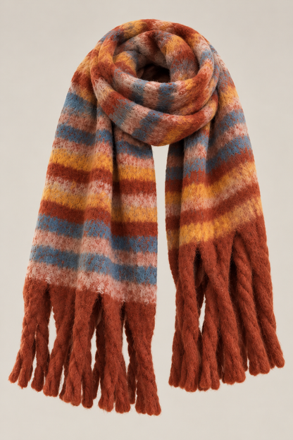 KAYO | OVERSIZED STRIPED SCARF