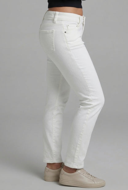 KAYO | LOW-WAIST DISTRESSED BOOTCUT JEANS