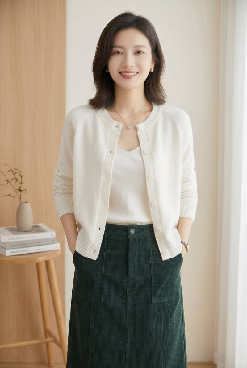 KAYO | CARDIGAN EN MAILLE STYLE CORÉEN