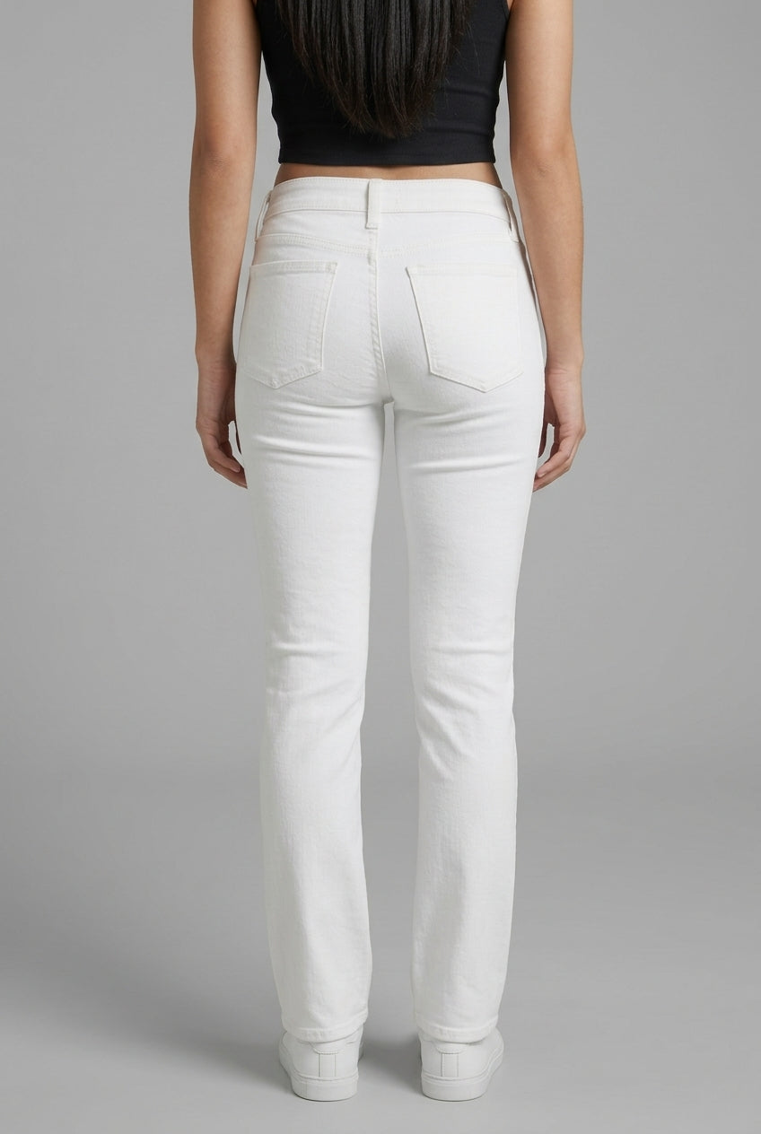 KAYO | LOW-WAIST DISTRESSED BOOTCUT JEANS